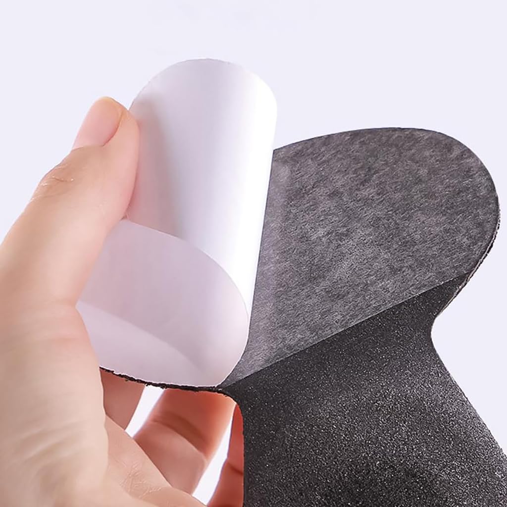 ZIBUYU Silicone Insoles for Women Heel Pain Relief with Soft Sponge Pads | Anti Slip Cushion Comfort