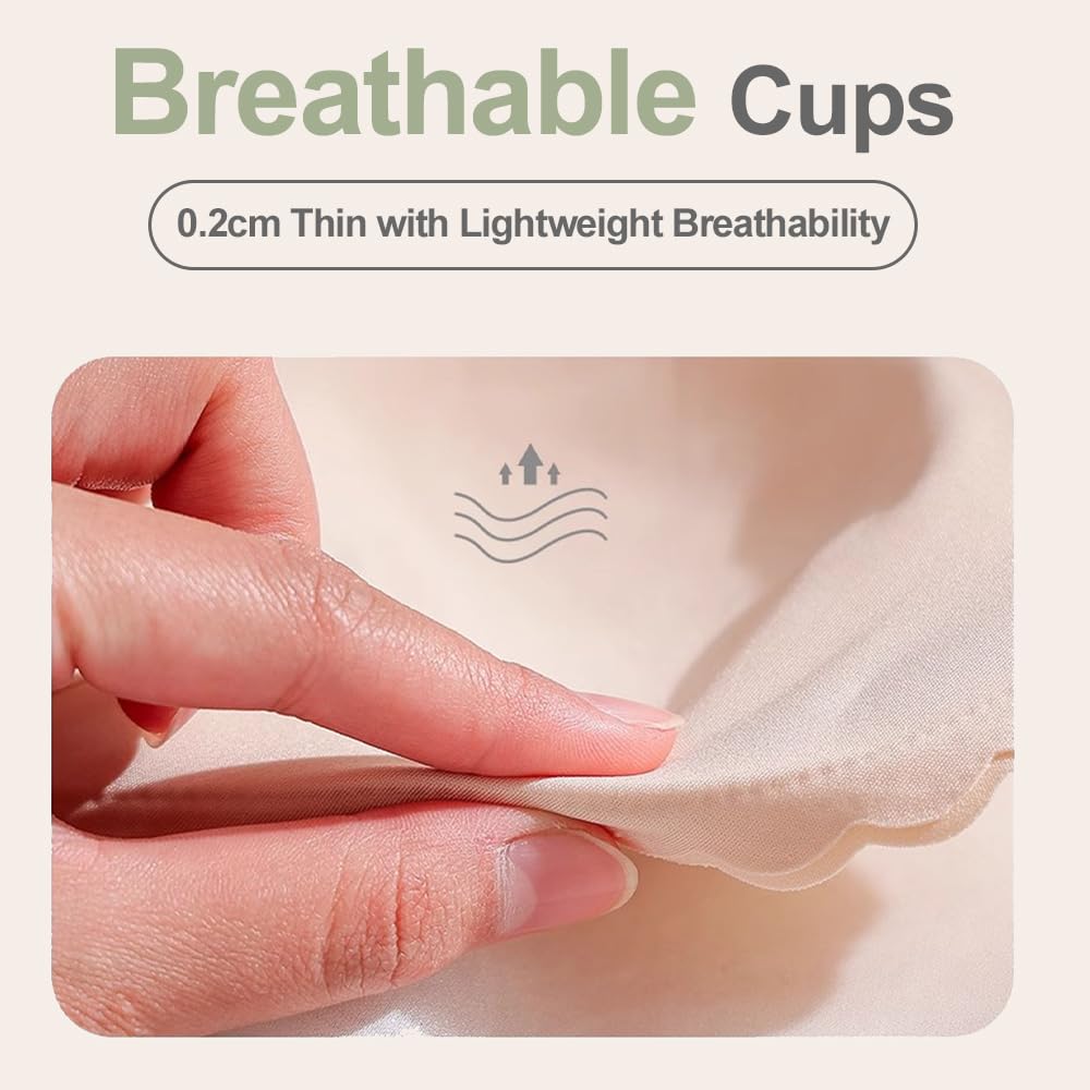 SANNIDHI Nursing Bras for Breastfeeding with Front Opening Clasps and Soft Seamless Support | Beige XL