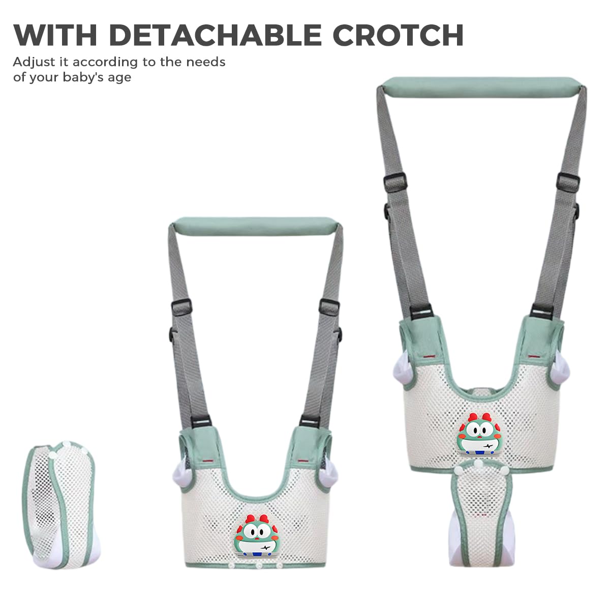 SNOWIE SOFT Baby Walking Supporter Harness for 8–24 Month Toddlers with Adjustable Safety Fit and Anti‑Open Quick Release Buckles
