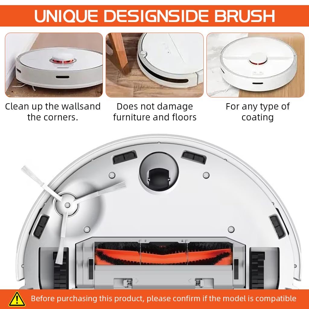 HASTHIP Replacement Parts for Mi Robot Vacuum Mop 2i & 2 Pro with 9pcs Kit | Easy Install