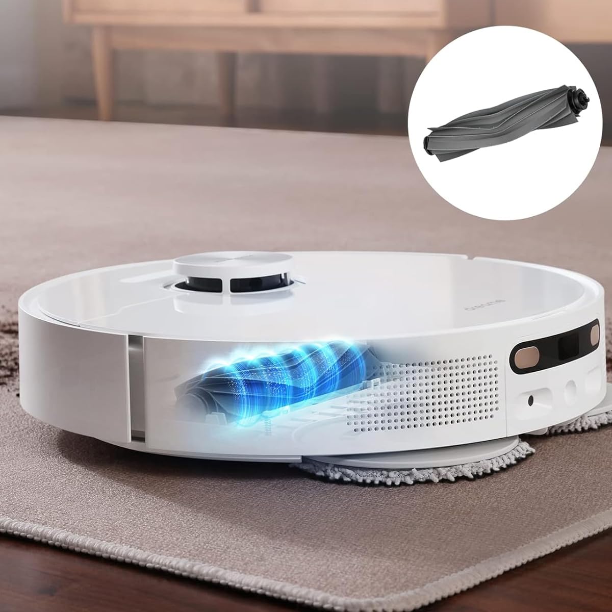 Verilux Replacement Parts Main Brush for Dreame S10 Pro Plus and L10S Ultra | 2PCS Set