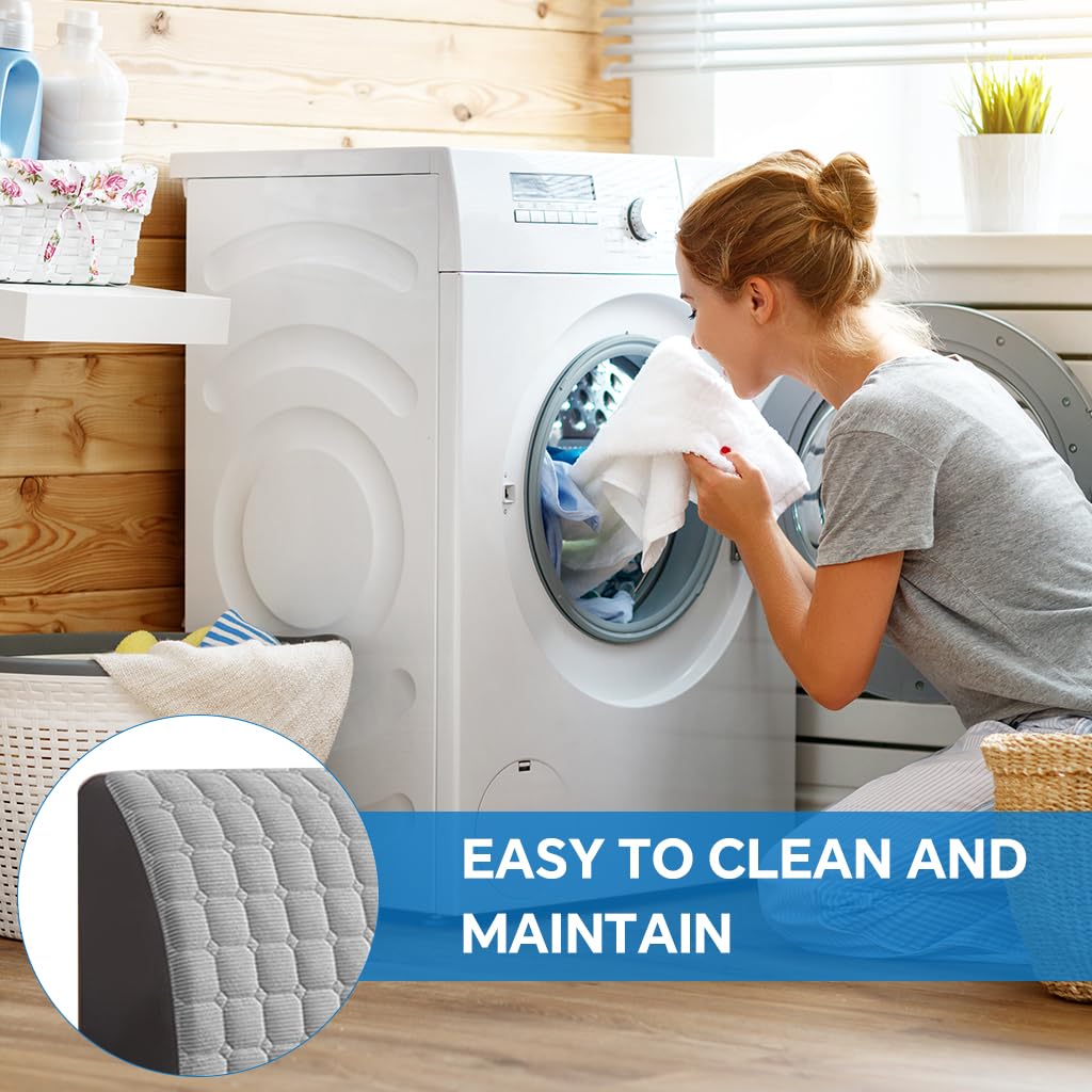 Supvox Stretch Headboard Cover 62.9x25.6 in for Double Beds with Quilted Fabric & Elastic Bottom