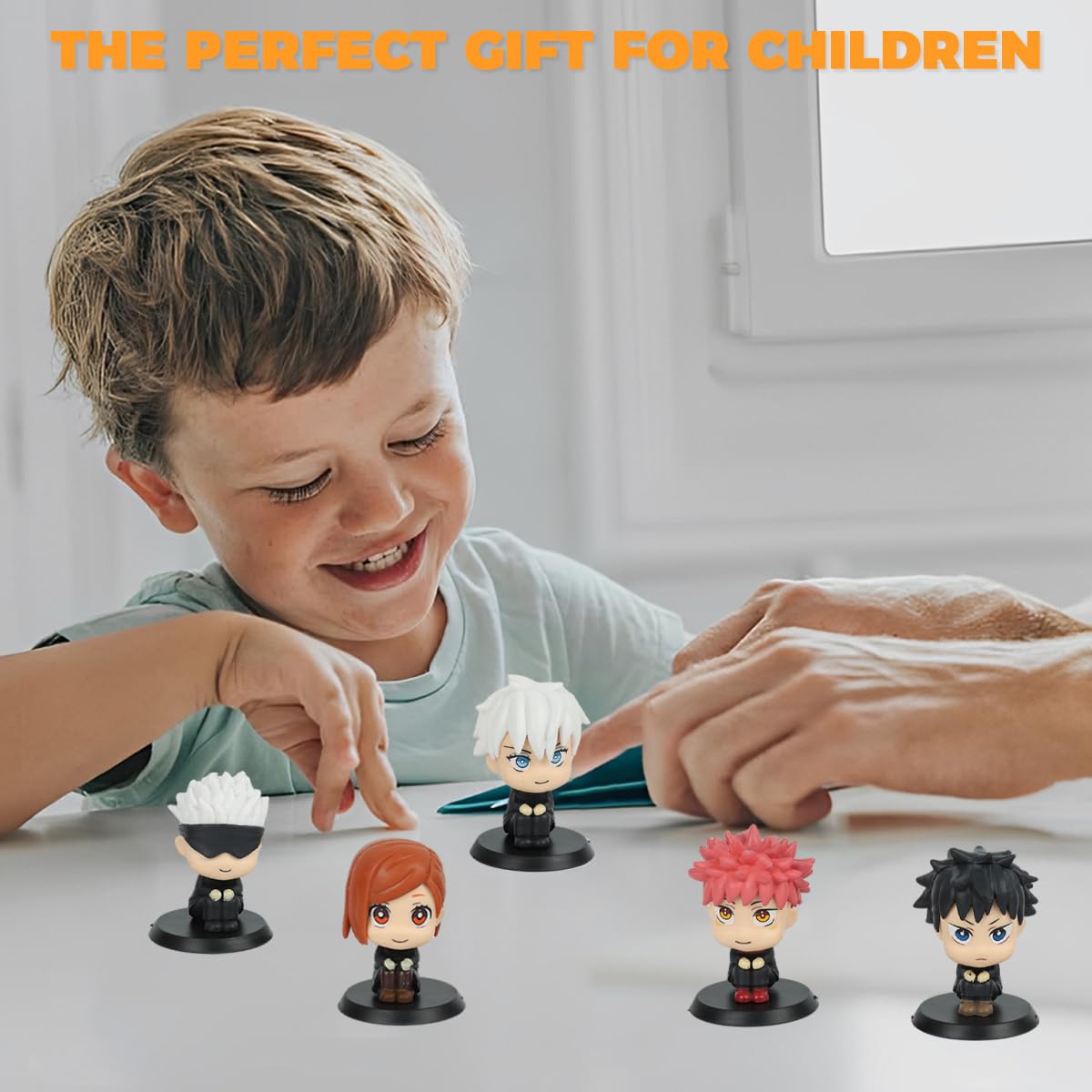 PATPAT Anime Action Figures for Desk and Room Decor with 5Pcs 3.5 in PVC Figurines | Gift for Fans