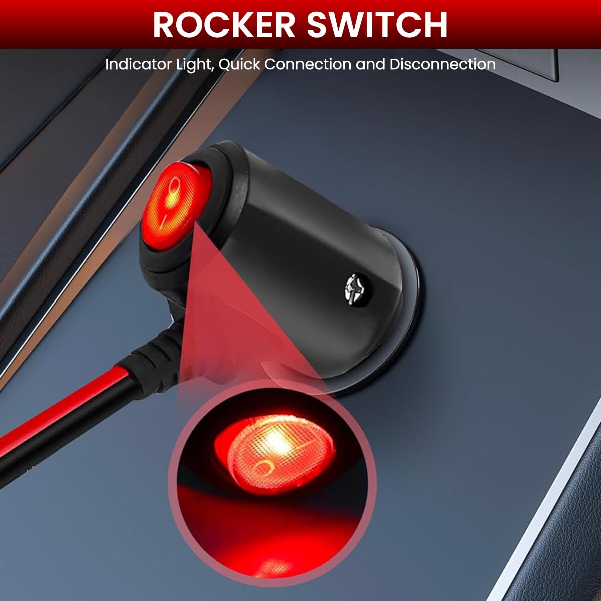 STHIRA 2 in 1 Car Cigarette Lighter Splitter with Dual Port Socket and 9.8 ft Extension Cable for Phone Charging and GPS