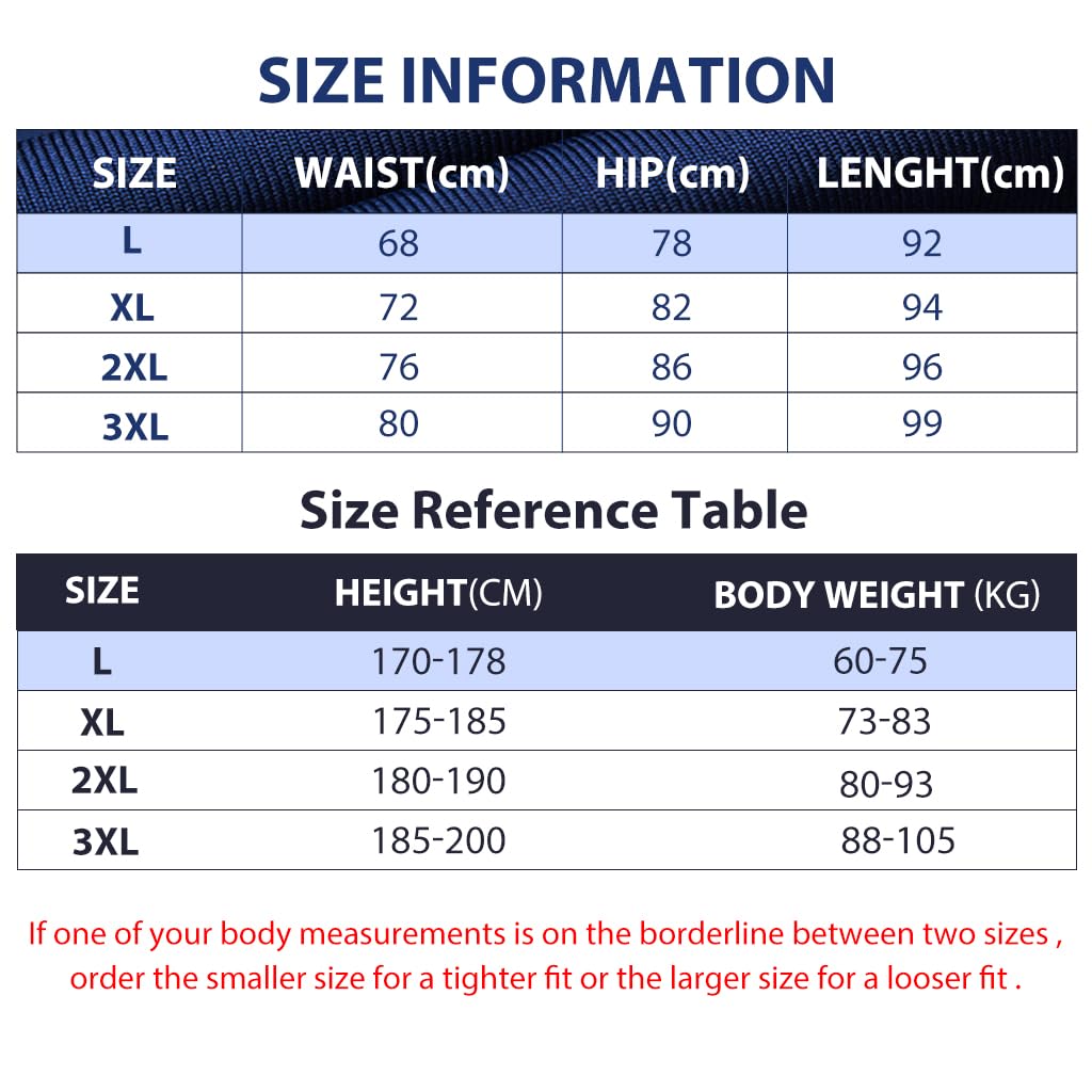 Optifit Men's Compression Shorts for Gym and Running with Elastic Waistband & Moisture Wicking Blue