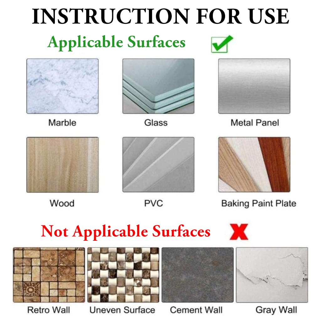 HASTHIP Waterproof Floral Wall Stickers for Kitchen and Bathroom 3.9 in × 29.5 ft PVC Border | Reddish Brown Self Adhesive Trim