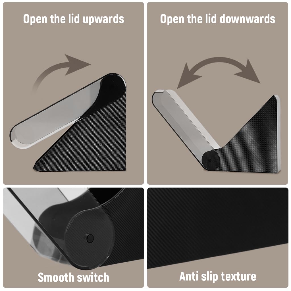 Supvox Coffee Filter Paper Holder for Home and Café Use with Dustproof Lid 132x132mm Capacity | Acrylic Dispenser Organizer