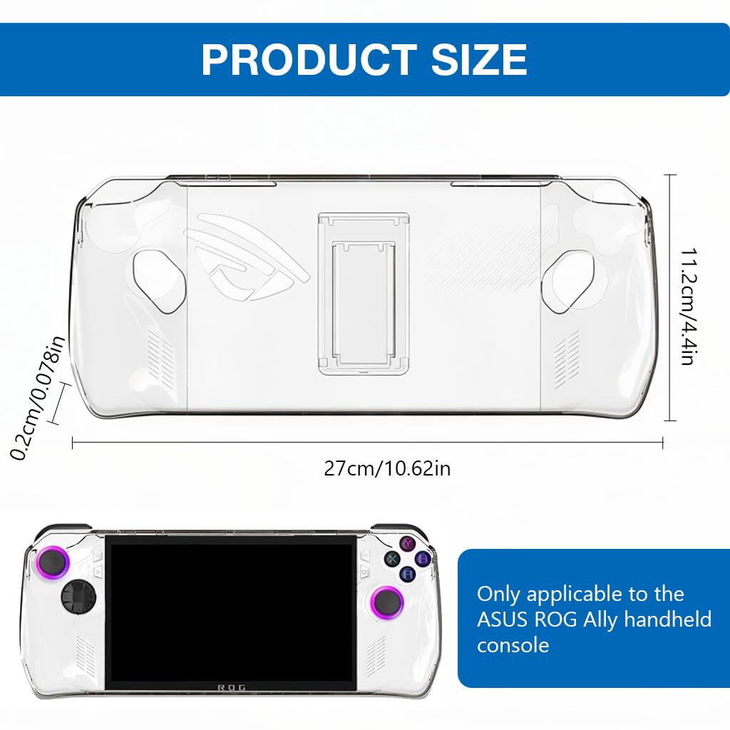 ZIBUYU ROG Ally Protective Case for ASUS ROG handheld console with reliable quality