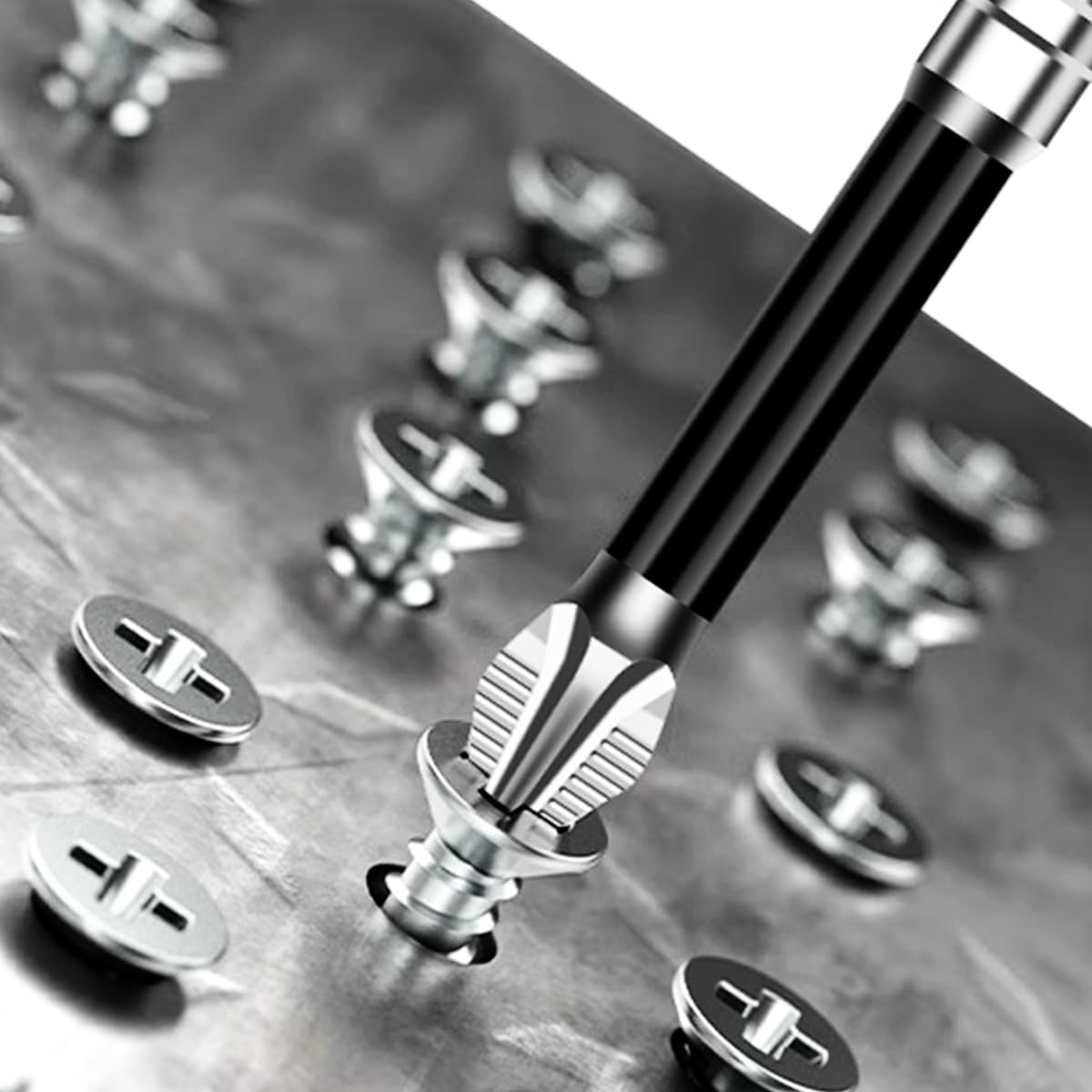 Serplex Magnetic Screwdriver Bit Set 12pcs for Power Tools with PH2 Head and Alloy Steel