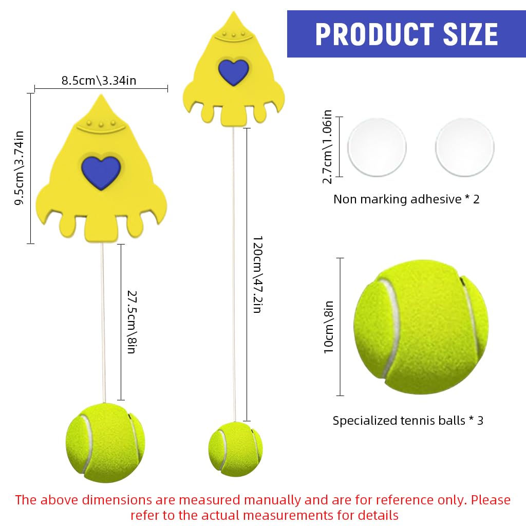 HASTHIP Cricket and Baseball Training Device with 3 Balls for Reflex and Coordination | Door Hanging Indoor & Outdoor Striking Practice Tool