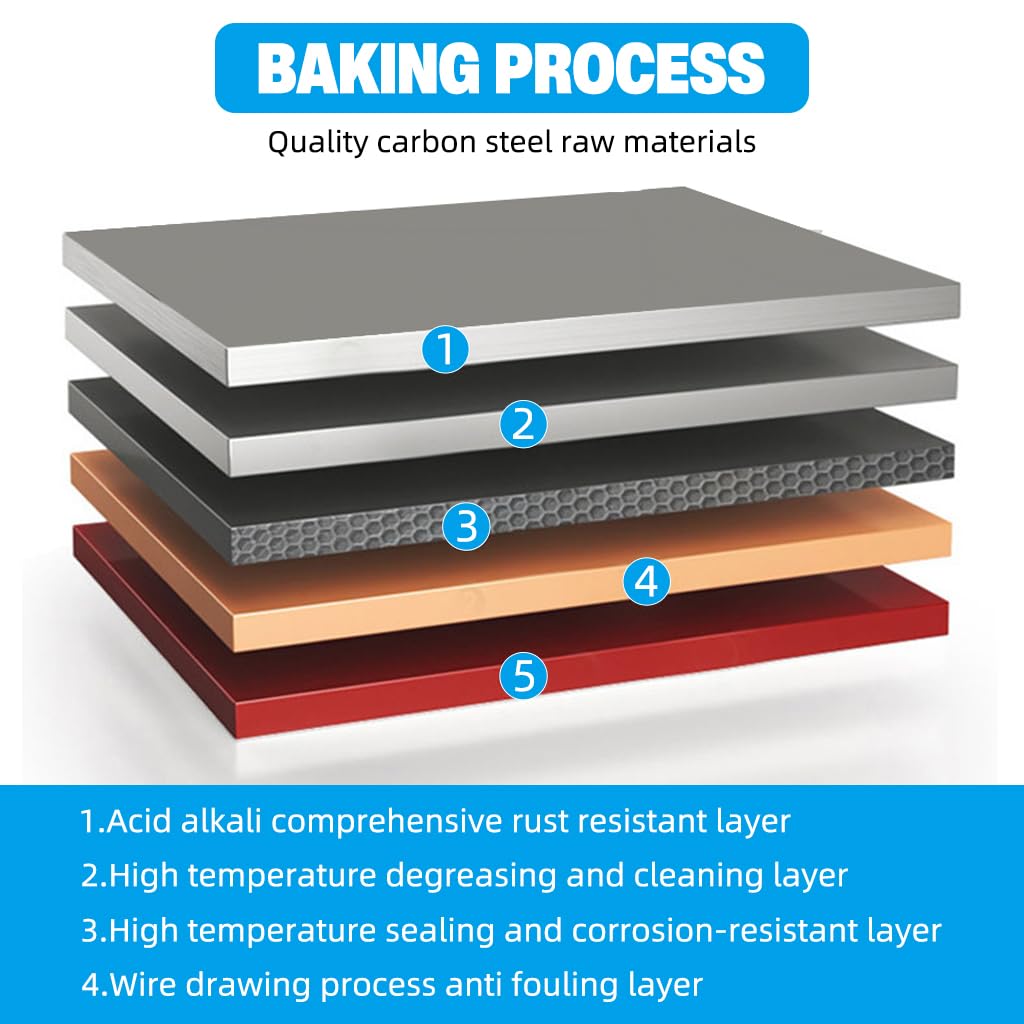 Supvox Kitchen Sink Organizer for Over-the-Sink Storage with Double Layer 95cm Carbon Steel Rack