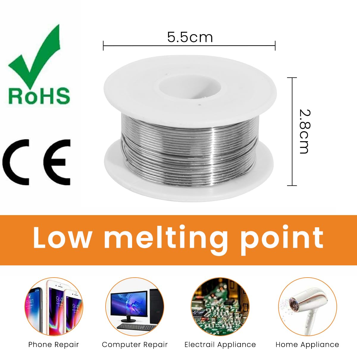 Serplex Soldering Iron Kit with 80W LCD Digital Display and 5 Tips for Electronics Repair