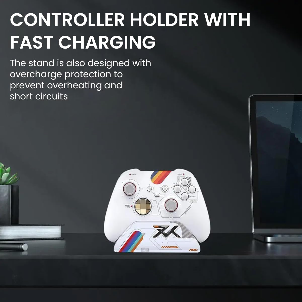 ZORBES Game Controller Stand Holder for Xbox Starfield Limited Edition, Game Controller Stand Dock for Wireless Controller Desk Stand for Xbox Series S X ONE/ONE Slim/ONE X, No Controller