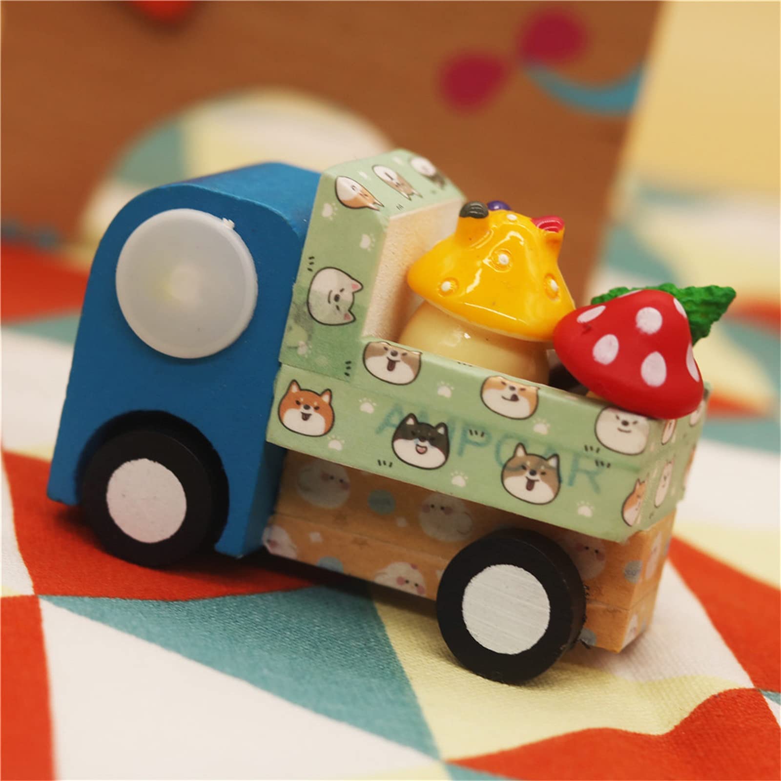 HASTHIP Washi Tape Set for Arts and DIY Crafts with 18 Rolls 3 m Cute Cartoon Design | Removable and Restickable Decorative Tape