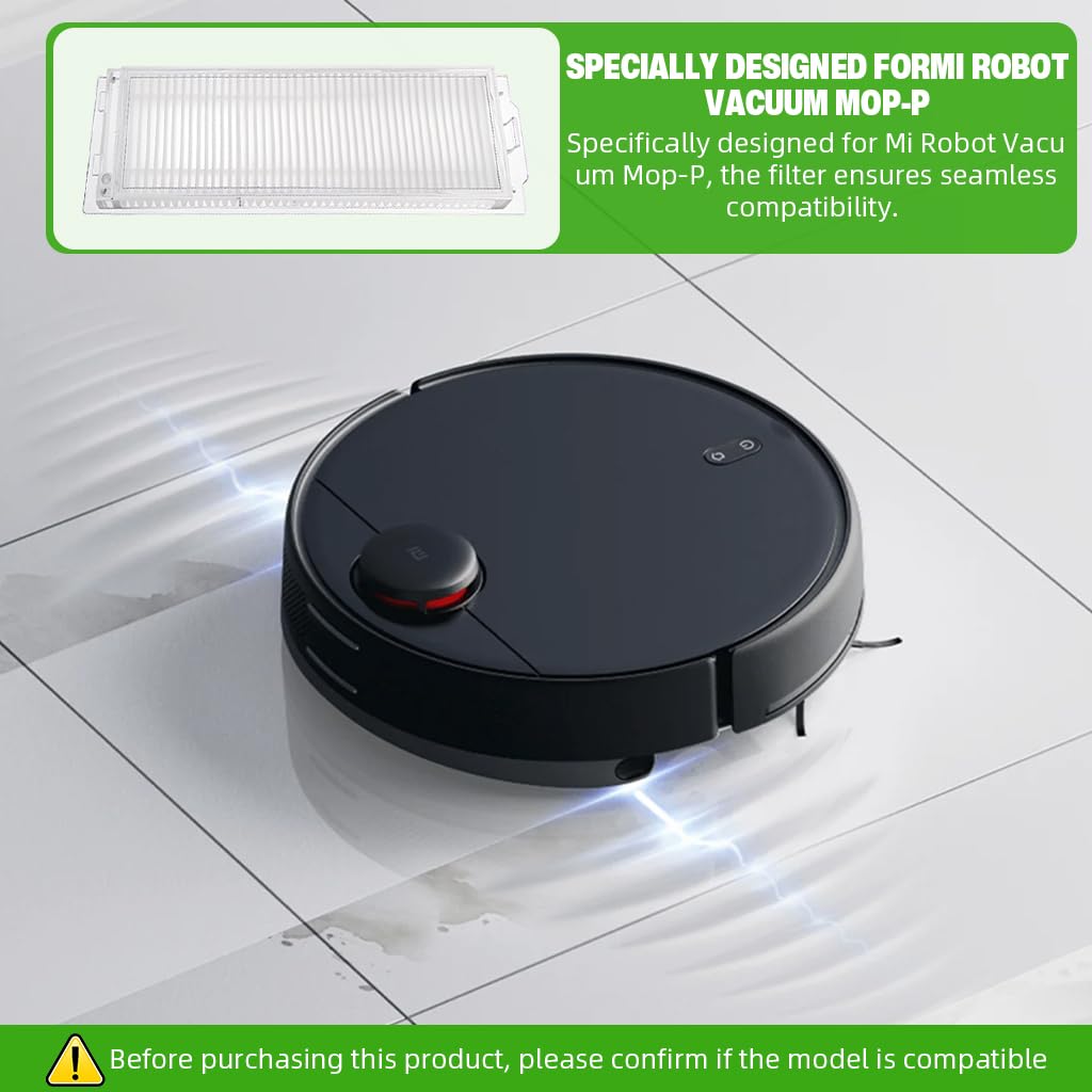 HASTHIP Compatible Replacement Filters for Mi Robot Vacuum Mop 2i and 2 Pro | Pack of 2