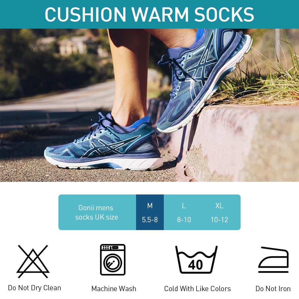 MAYCREATE Men's Running Ankle Socks for Summer Wear with Breathable Cotton Blend | 5 Pairs