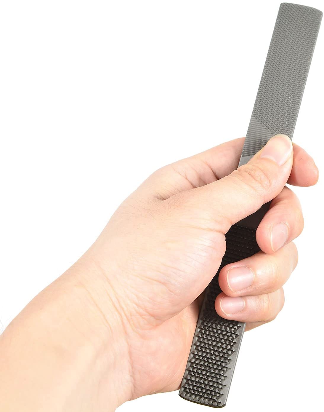 Serplex Wood Rasp File for Woodworking with Ergonomic Handle and High Carbon Steel | 7.8 in 4 Way Set