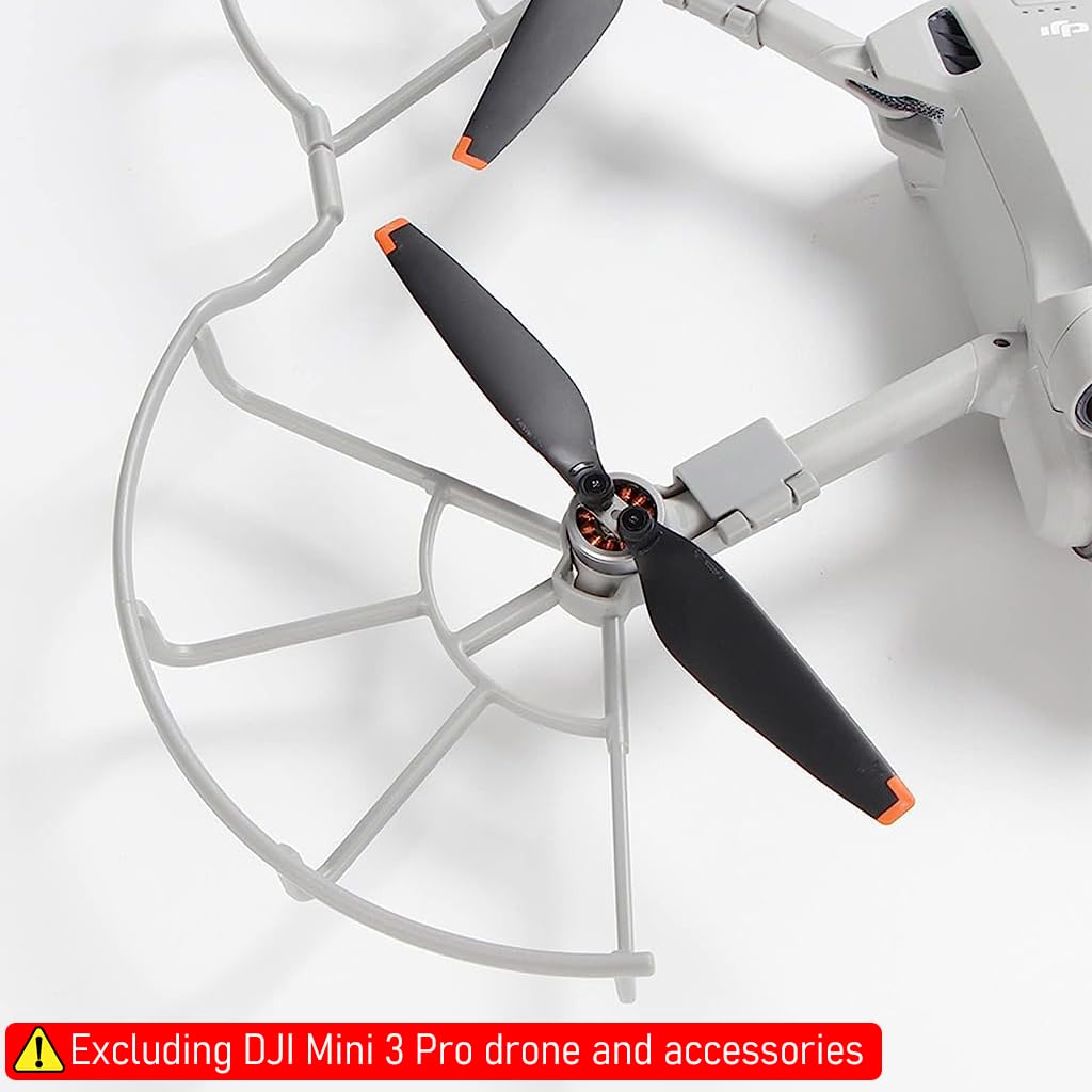 Propeller Protector for DJI Mini 3 Pro featuring Anti Collision Guards and Quick Release Design