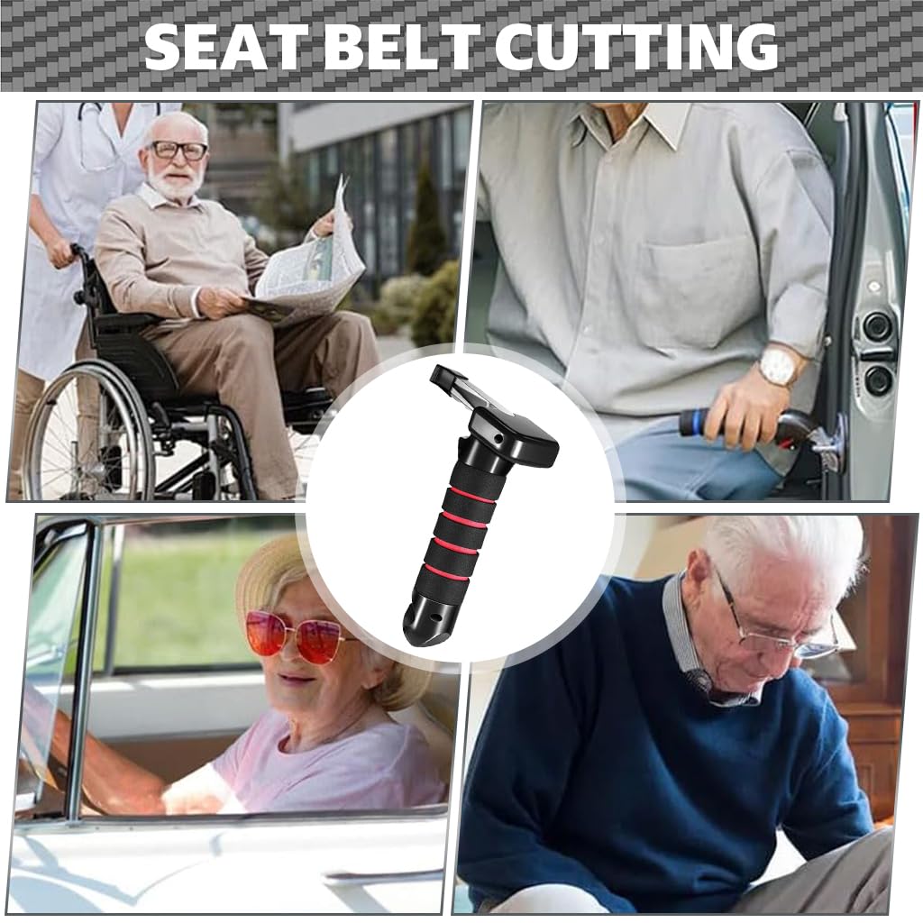 STHIRA Car Handle Assist for Elders and Pregnant Women with Belt Cutter & Window Breaker | Supports up to 350 lbs
