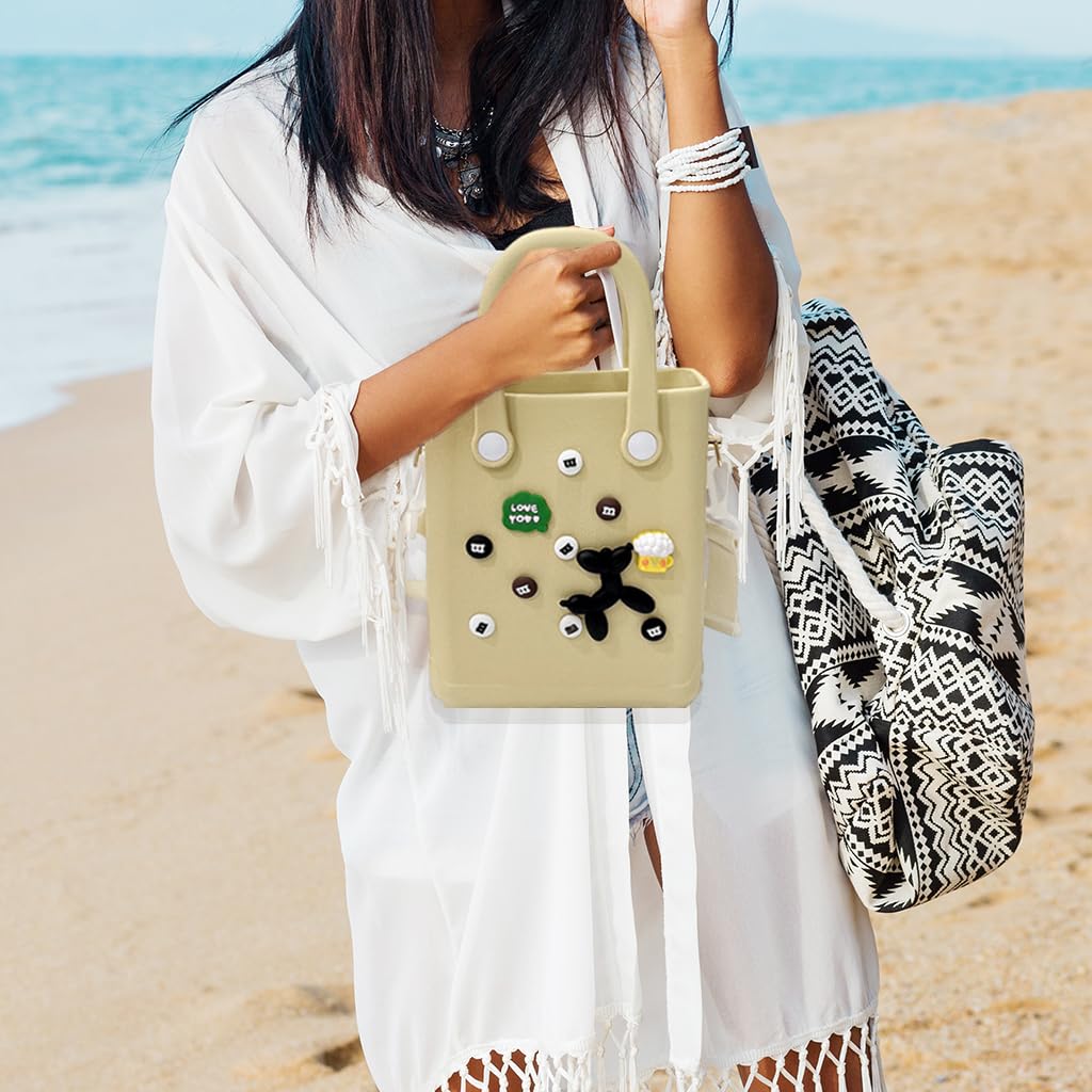 PALAY Fashion Phone Bag for Daily Use with Twist to Fold Handle 15x7x20cm EVA | Gift for Girls