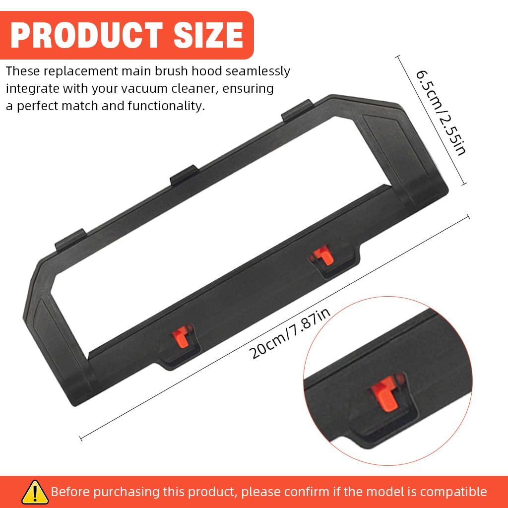 HASTHIP 2Pcs Replenishment Kit for Mi Robot Vacuum Mop P with Main Brush Panel and Cleaning Tool