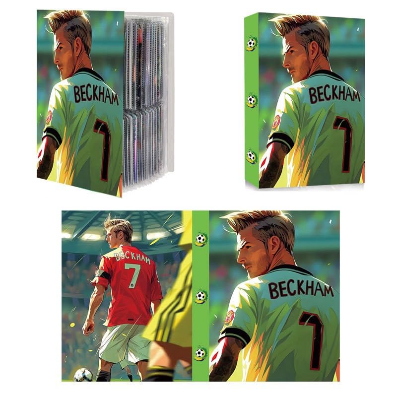 PATPAT® 240 Pockets Soccer Card Binder for Soccer Trading Cards,Portable Waterproof Storage Bag for Sports Cards