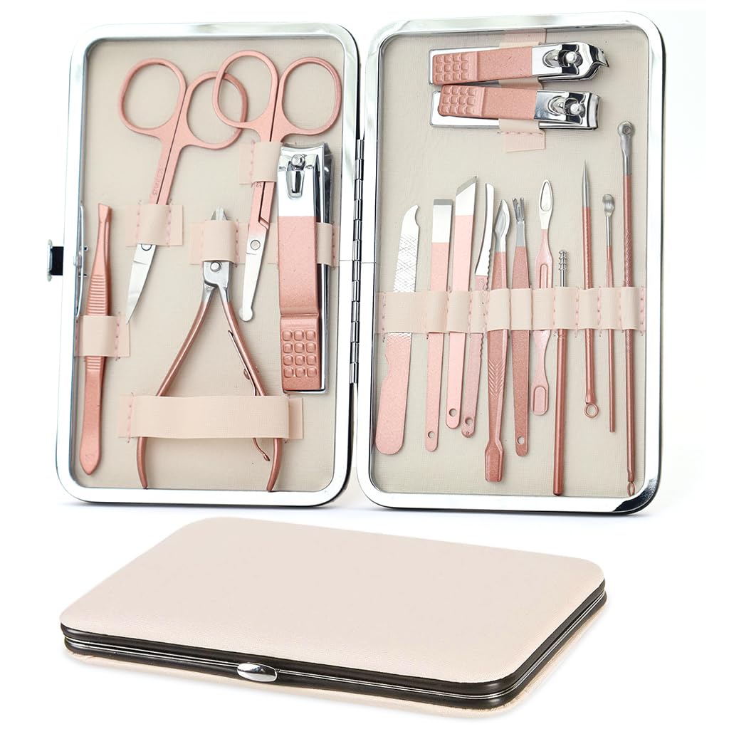 ZIBUYU Nail Clippers, 18 pcs