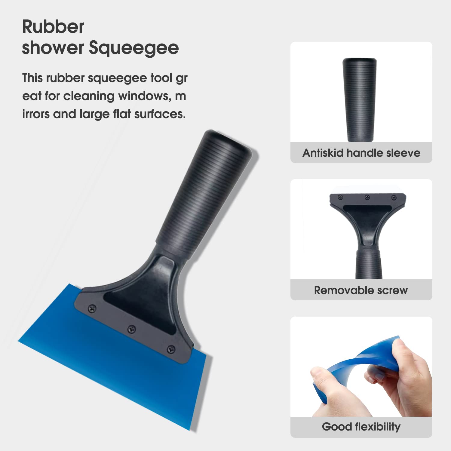 Serplex Car Window Tint Application Tool Kit 14PCS with 500ml Spray Bottle and Cutter | for Vinyl Wrap and Paint Protection Film Installation