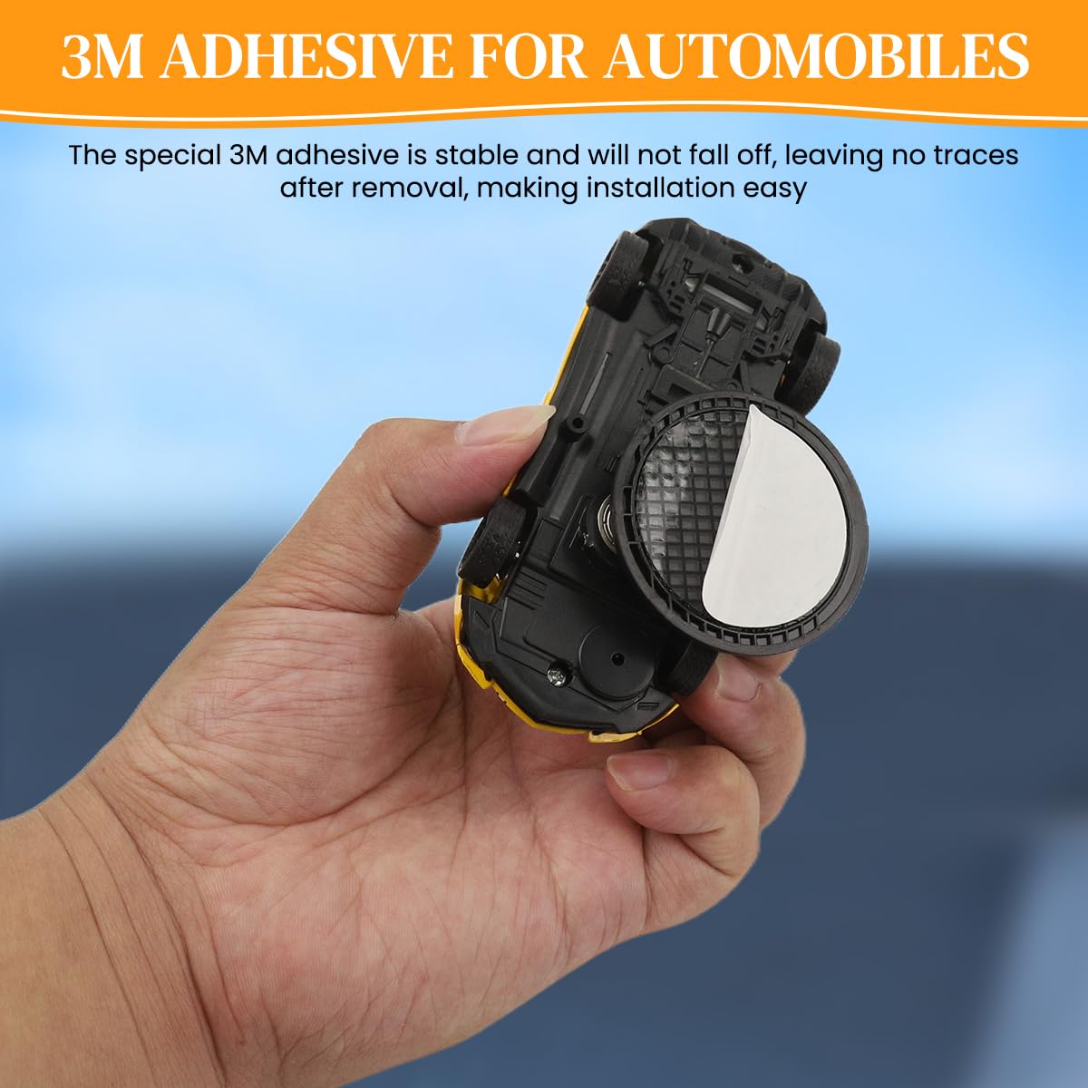STHIRA Mini Drift Car Model for Dashboard Decor with 4.3 in Alloy Body and Open Doors | Collectible Display
