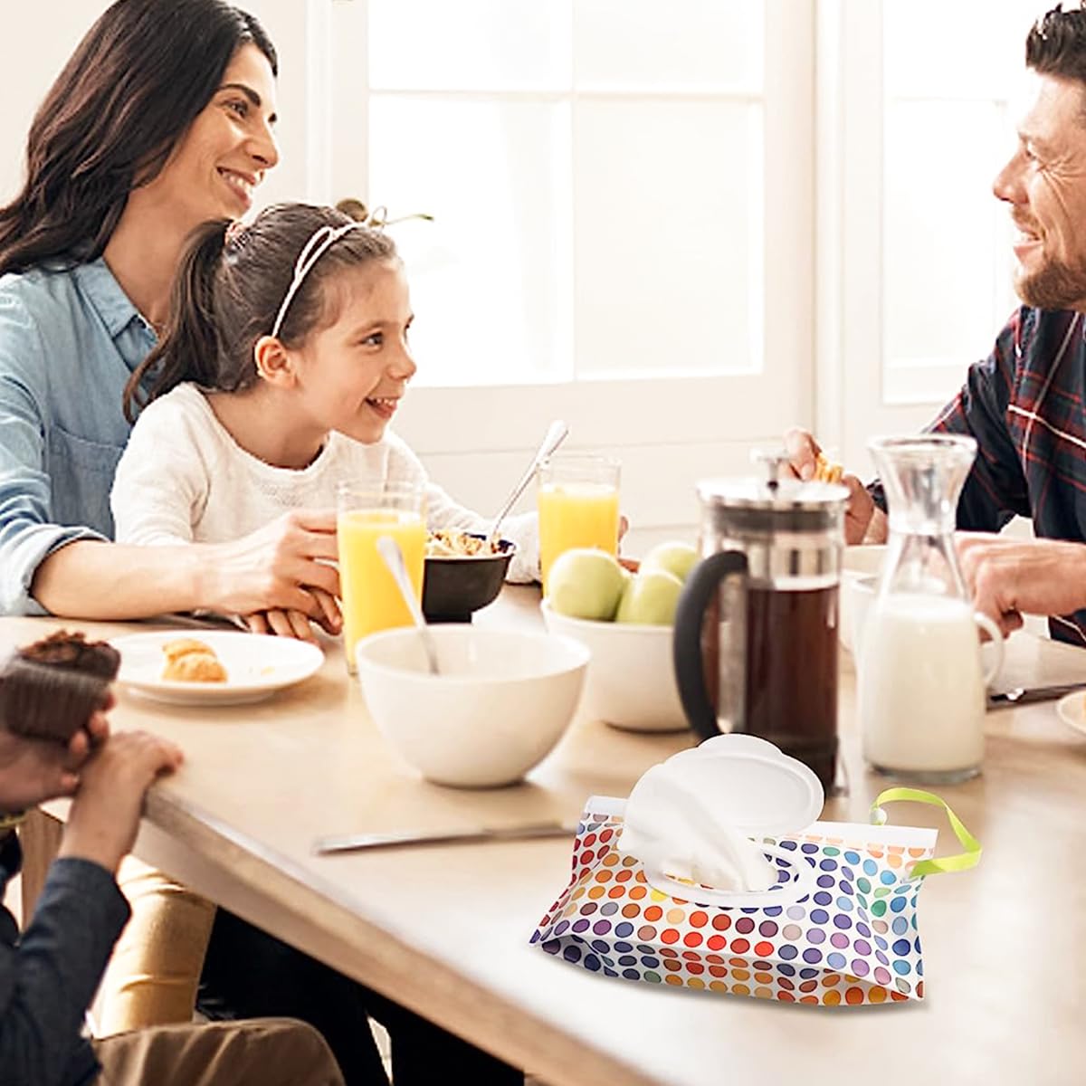 SNOWIE SOFT Baby Wipe Dispenser for Travel with Zip Lock Closure and EVA Material | 24×14cm 2 Pack