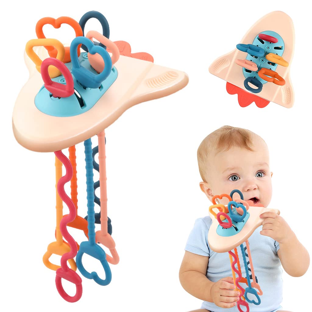 PATPAT Sensory Toys for Kids, Activity Toy for Baby Sensory Development Pop It Toy Silicone Montessori Toys for Toddler Soothing Toy Kids Interactive Toy Early Educational Toys Gifts for Newborns