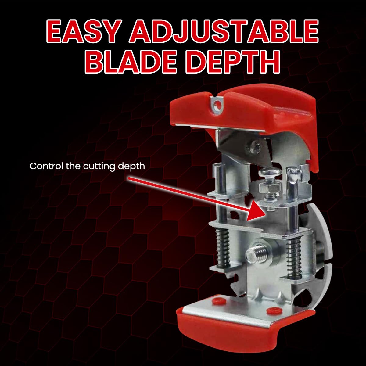 Serplex Manual Wire Stripper for Wiring Projects with 10 Replacement Blades and Multi Cable Slots