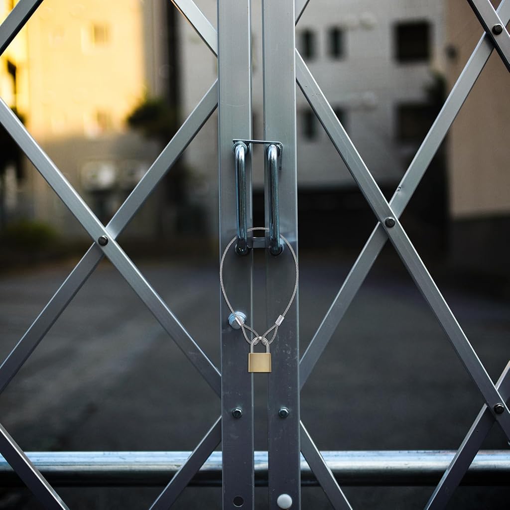 HASTHIP Hanging Pots Wire Ropes for Plants featuring Loop-Ended Design and 3.3ft Steel Cables