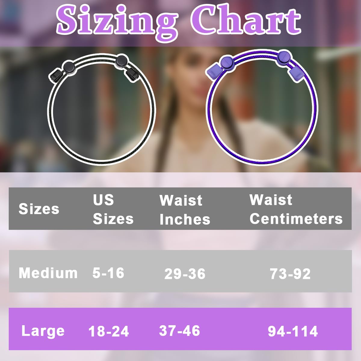 PALAY Crop Tuck Adjustable Waist Band for Shirt Tucking with Elastic Nylon | 2Pcs Fashion Y2K Accessory