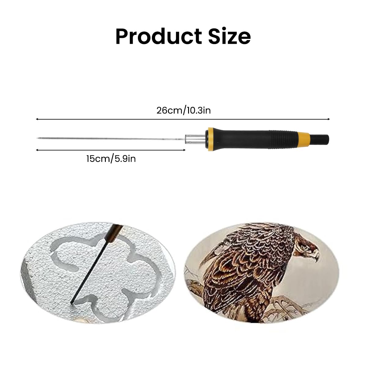 Serplex Hot Wire Foam Cutter 36W for Crafting with Adjustable Temperature and Ergonomic Handle
