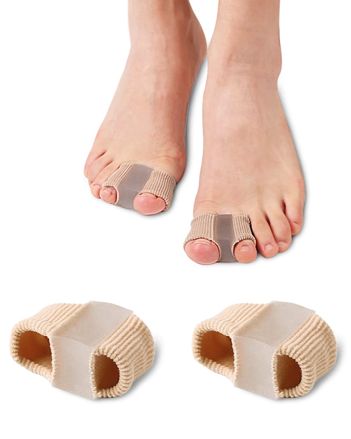 ZIBUYU® Bunion Toe Separators for Overlapping Toes
