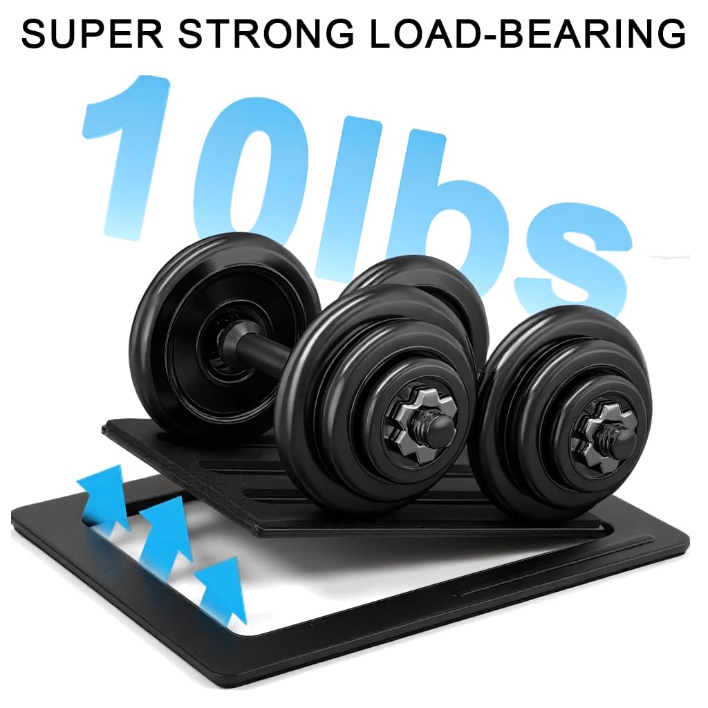 ZORBES Desktop Speaker Stands for Bookshelf or Monitor Speakers with Anti‑Vibration Carbon Steel Build | 2 Pack Supports Up to 4.5kg