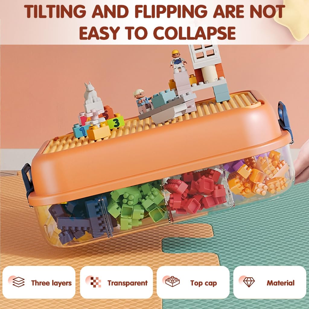 HASTHIP Storage Organizer Bins for Versatile Box Storage and Home Organization