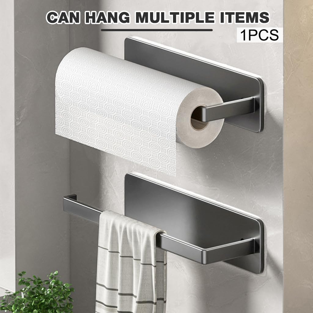 Supvox Magnetic Tissue Paper Holder for Kitchen with Strong Magnet & 6 in Roll Fit | Space Saving Rack for Fridge or RV