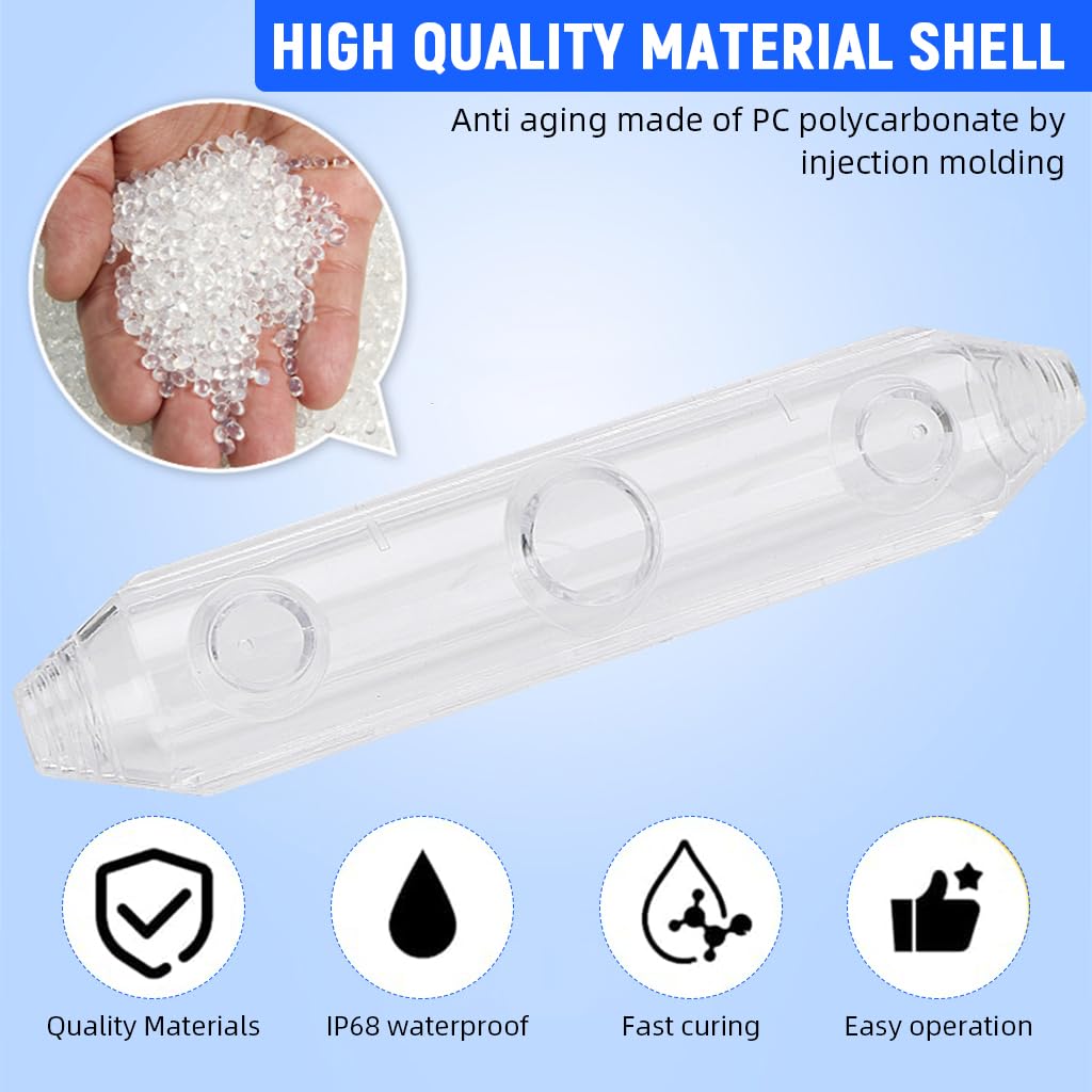 Serplex Cable Joint Shell for Underground and Submersible Use featuring Resin Pouring Mould | Waterproof Outer Case for Secure Electrical Connections