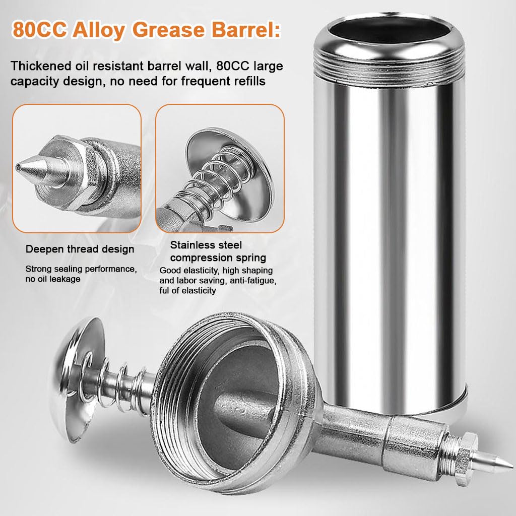 STHIRA Mini Lubrication Oil Spray Bottle for Machinery and Bicycle Maintenance featuring Precision Nozzle and Leakproof Zinc Alloy Steel Body | 85g Refillable Oiler