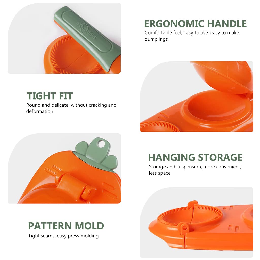 HASTHIP Dumpling Maker for DIY Dumpling Making with 3.9 in Skin Press and PP Material | Easy Home Use