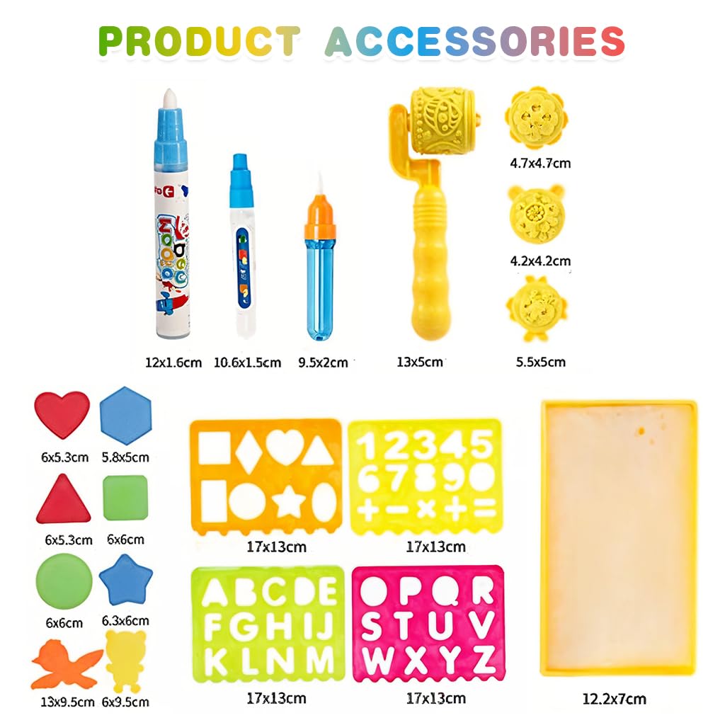PATPAT Magic Water Doodle Mat for Kids with 40 x 30 in Drawing Area | Mess Free Creative Play