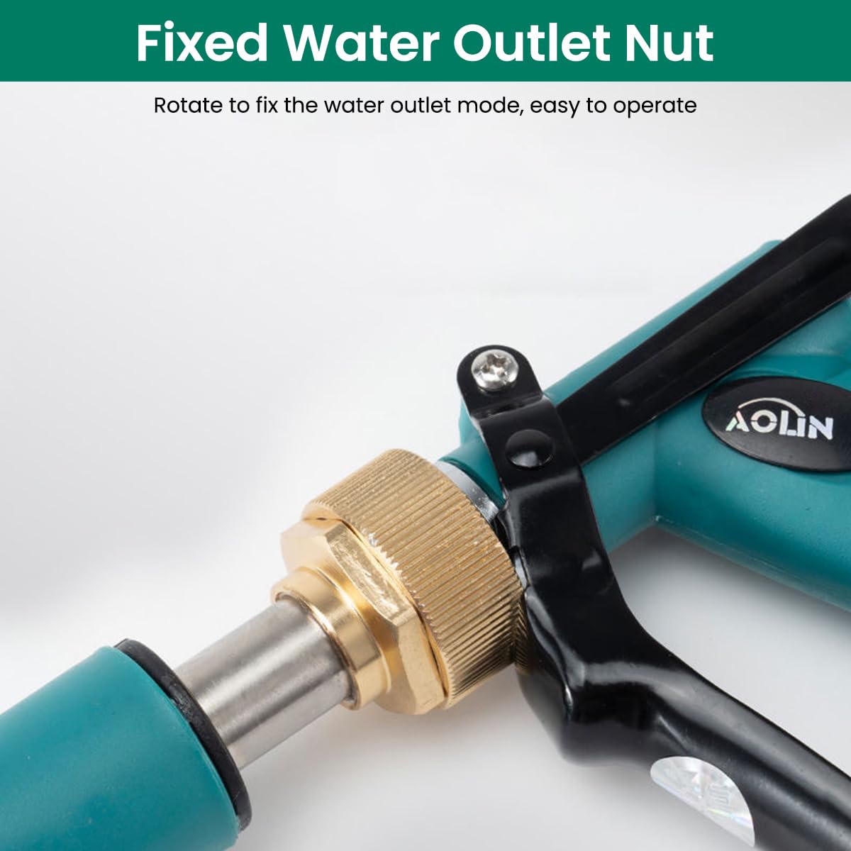 HASTHIP Pressurized Mist Sprayer for Pest Control and Garden Watering with Ceramic Nozzle and Ergonomic Handle | Adjustable Flow Green Plastic Design