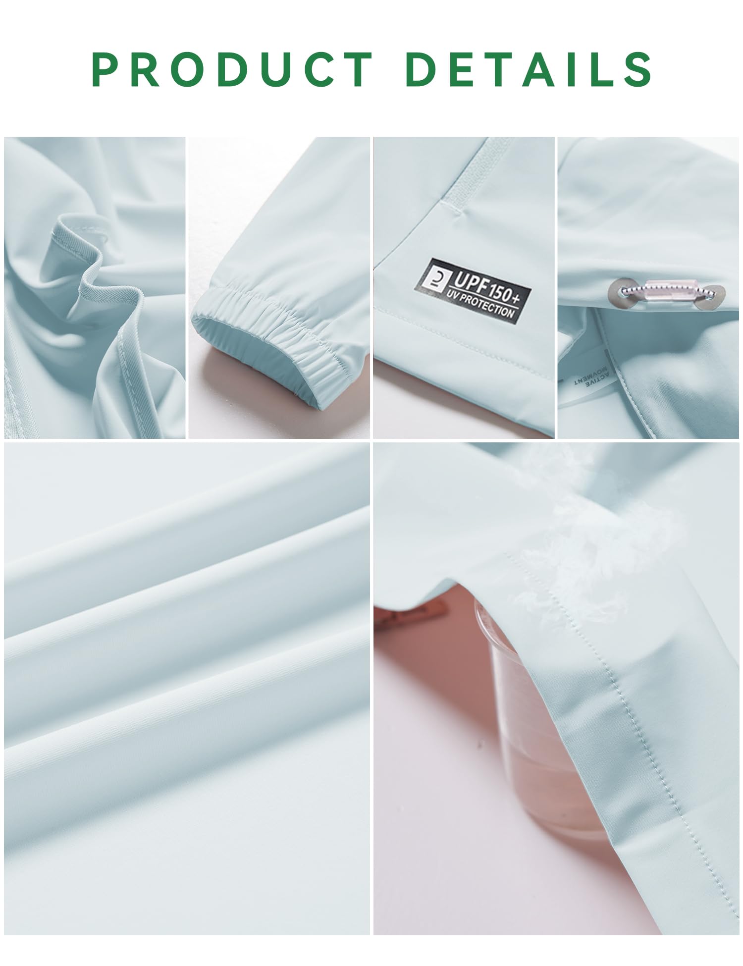 Venzina Sun Jacket for Women with UPF 150+ Protection featuring Removable Hat & Zip Pocket