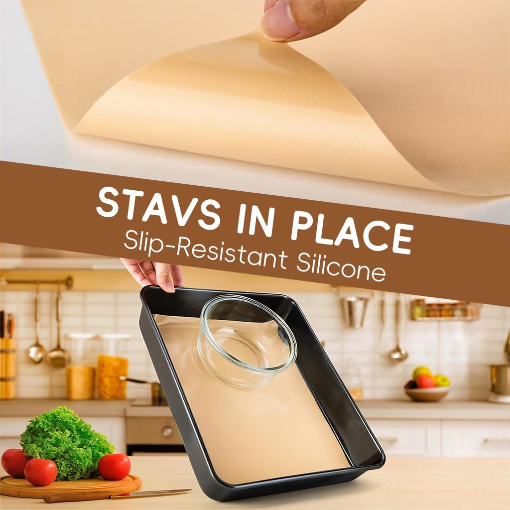 Supvox Reusable Silicone Baking Pot Liner 30x180cm for Oven and Pans | Non Stick Oil Proof Trim to Fit