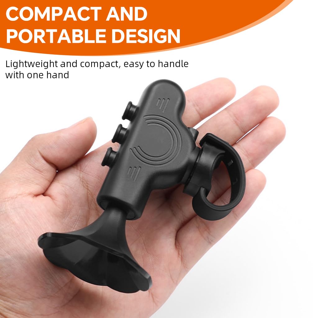 Proberos Electric Bike Horn for Bicycles and Scooters with 120db Sound and USB Recharge | 5 Switchable Ringtones