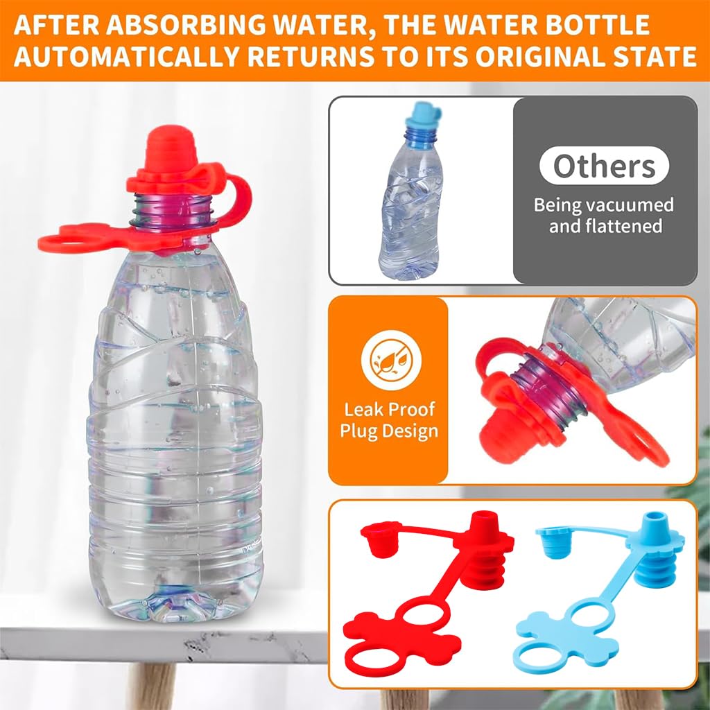 SNOWIE SOFT Water Bottle Spout Lid 2Pcs for Kids with Spill-Proof Design and Food-Grade Silicone