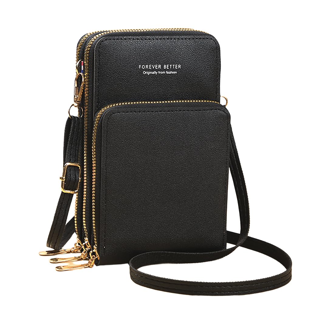 ZIBUYU Small Crossbody Cell Phone Bag for Women with Compact Design and Secure Storage