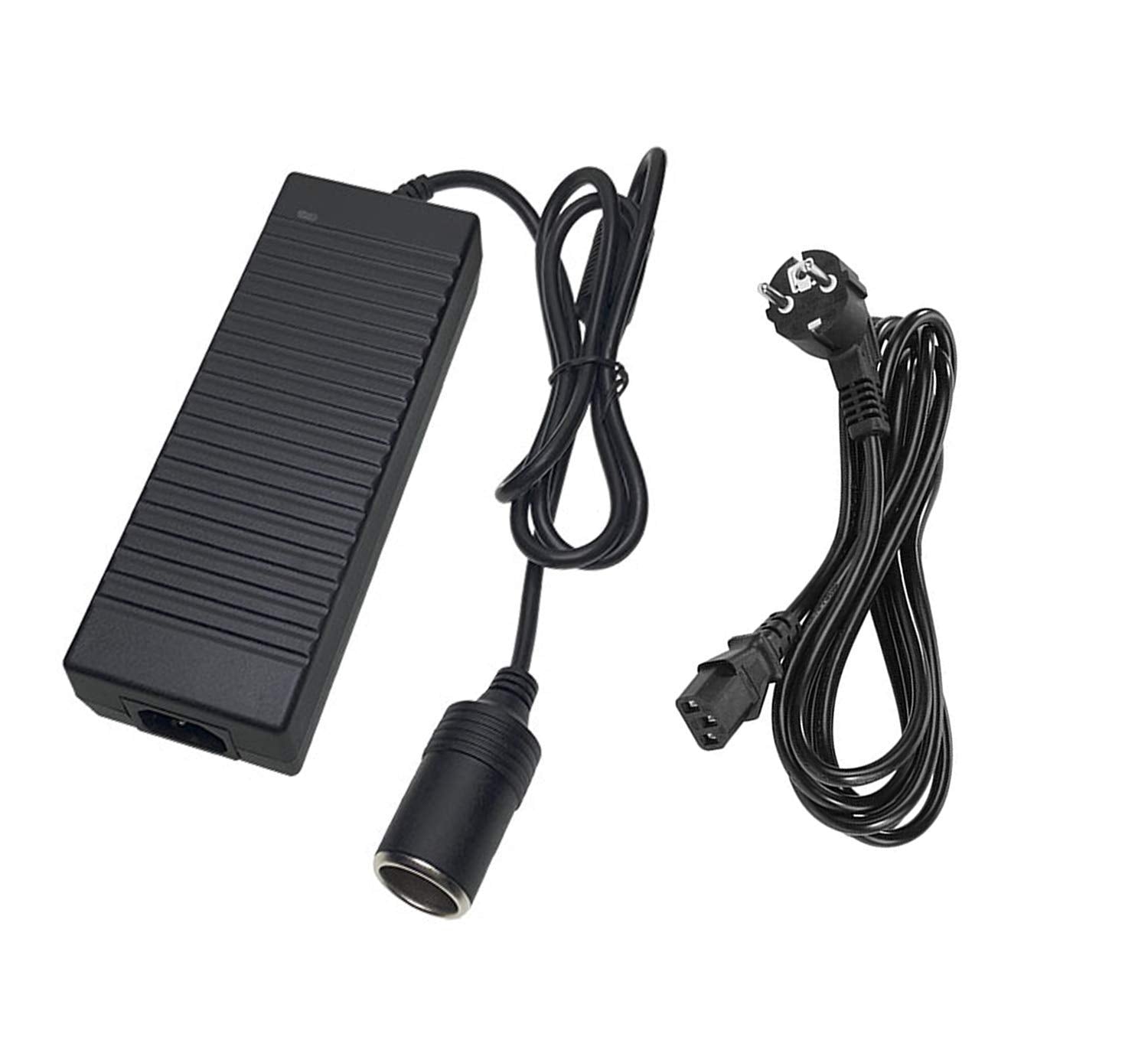 STHIRA Power Supply Cigarette Lighter for 240V to 12V DC Devices featuring 10A 120W | With Overload and Short Circuit Protection